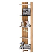 Стеллаж Бейсик-2 крафт/белый 1727