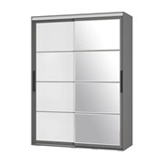 Шкаф-купе Крафт-6 1,6 м ШКК-06 графит 6331