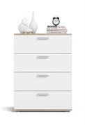 Комод Люкс Белый снег, Сонома комод люкс белый снег, сонома