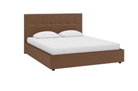 Кровать Greta без основания 90х200 Микрофибра, Casanova Chocolate 1716001875