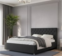 Кровать Эстер+ПМ 140х200 Микровелюр Sky Velvet 38 fabb58c4-5a94-11f1-0a80-09d8000f8ee9