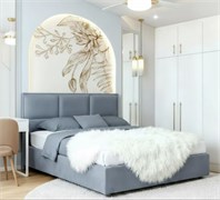 Кровать Аура+ПМ 200х200 Микрофибра Casanova Ice 1716002022