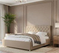 Кровать Эстер+ПМ 140х200 Микрофибра Casanova Milk 05a5e239-5a94-11f1-0a80-16a100104236