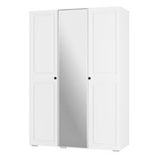 Шкаф 3-х створчатый Софт ШК-06 белый/эмаль белая F26 5931