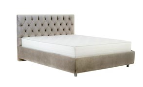 Кровать Эстер 90х200 без основания Микрофибра Casanova Grey 137364ee-5b5a-11f1-0a80-058b000fbced