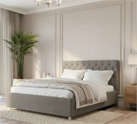 Кровать Эстер+ПМ 180х200 Микрофибра Casanova Grey 1dce1685-5a99-11f1-0a80-05860010fae9