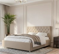 Кровать Эстер+ПМ 160х200 Микрофибра Casanova Beige 2551ab42-5a97-11f1-0a80-09d8000fef19