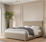 Кровать Эстер+ПМ 140х200 Микровелюр Sky Velvet 21 26e4d604-5a95-11f1-0a80-130300100320
