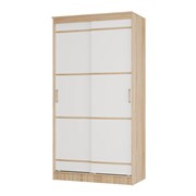 Шкаф-купе Сакура 1,14 м сонома/белый 3025